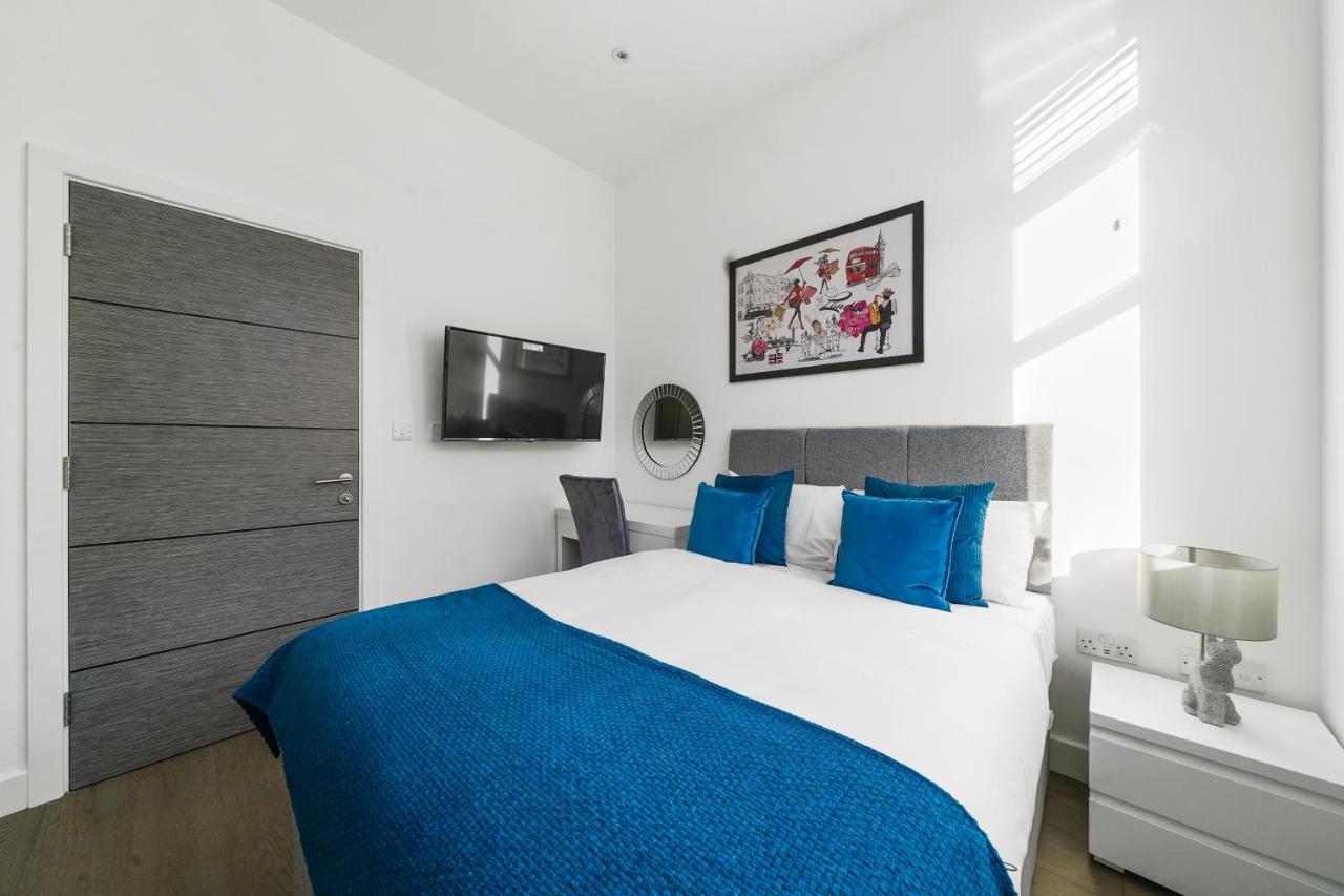 City Prime Apartments Londra Exterior foto A bedroom at the hotel