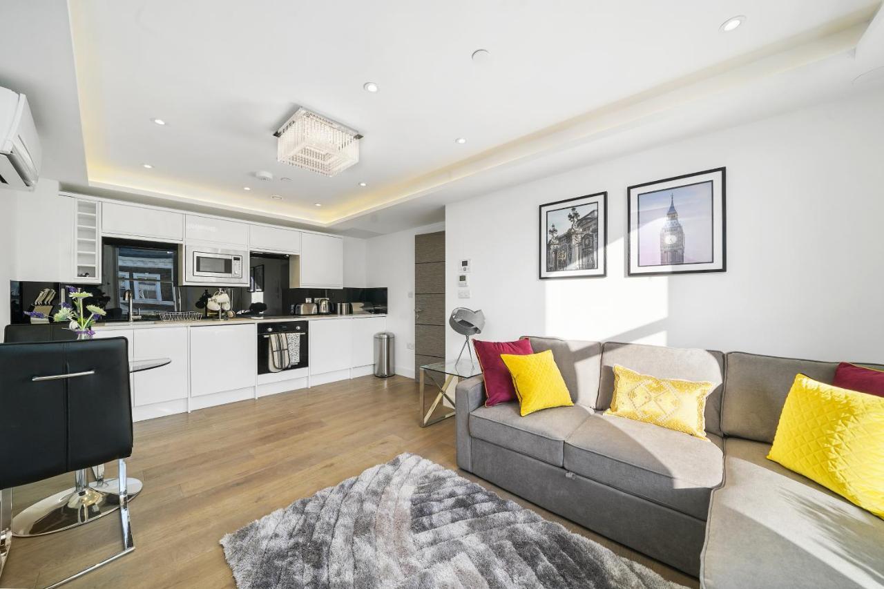 City Prime Apartments Londra Exterior foto Interior of a serviced apartment in London